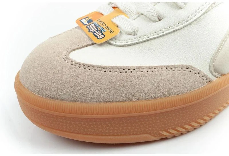 Skechers moteriški sportbačiai Lifted Luxe ekru balta Slip-Ins