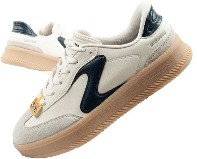 Skechers moteriški sportbačiai Lifted Luxe ekru Slip-Ins