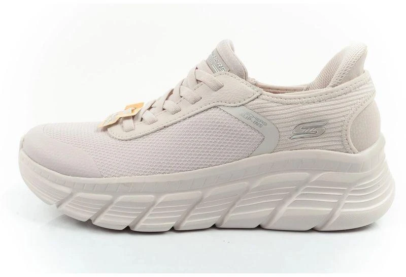 Skechers moteriški sportiniai batai Bobs B Flex SLIP-INS kreminiai patogūs