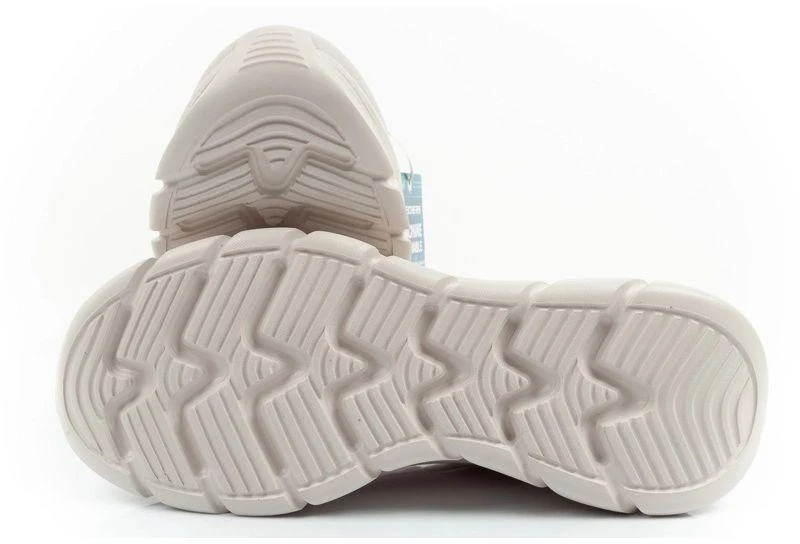Skechers moteriški sportiniai batai Bobs B Flex SLIP-INS kreminiai patogūs