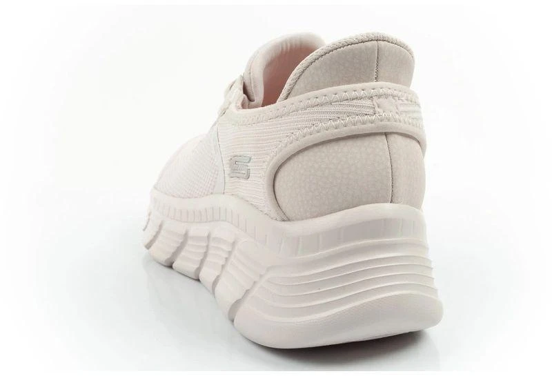 Skechers moteriški sportiniai batai Bobs B Flex SLIP-INS kreminiai patogūs