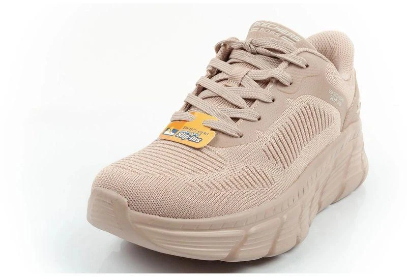 Skechers moteriški sportiniai bateliai Bobs B Flex SLIP-INS smėlio spalvos patogūs