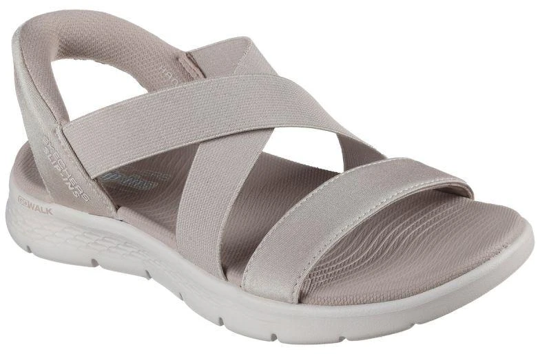 Skechers moteriškos basutės GO WALK FLEX SANDAL GLIMMER UP 141489 TPE