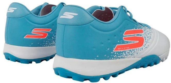 Skechers Razor 1.5 Academy TF futbolo bateliai, mėlyni ir balti, 252016 WTQP