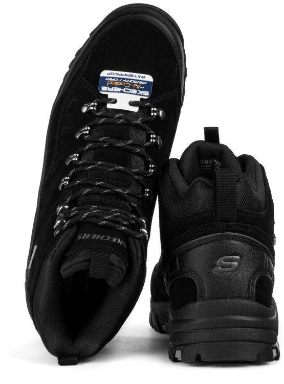 Skechers Relaxed Fit Relment Pelmo M 64869 BLK batai