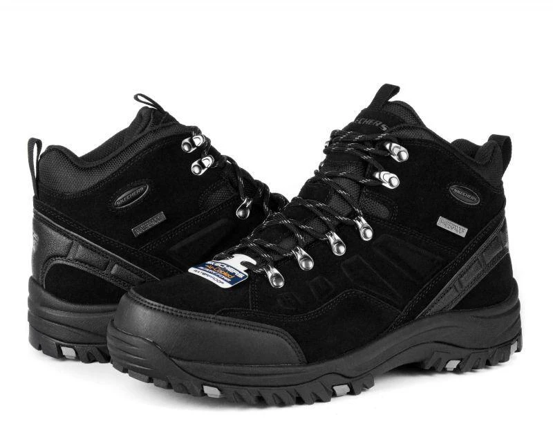 Skechers Relaxed Fit Relment Pelmo M 64869 BLK batai