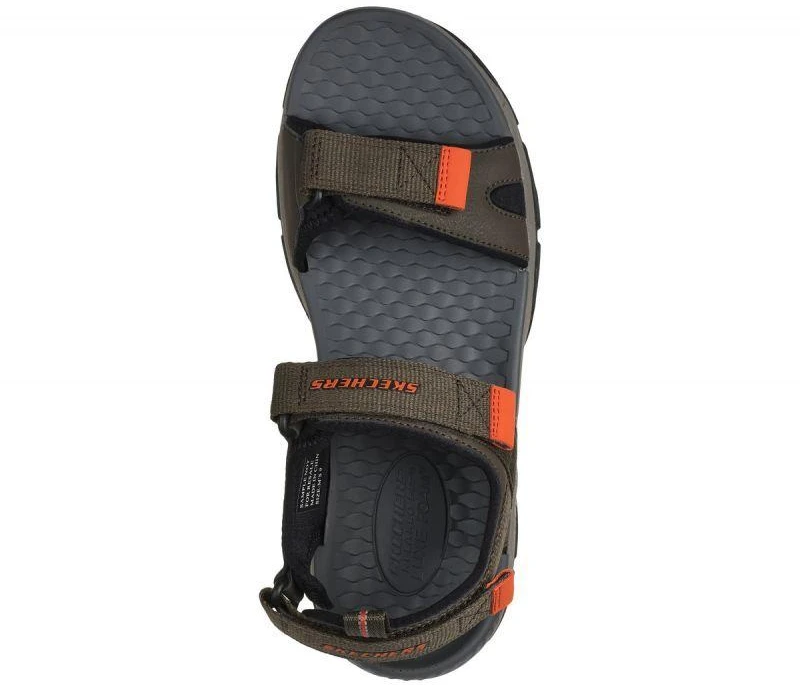 Skechers Relaxed Fit sandalai: Tresmen – Ryer M 205112-OLV