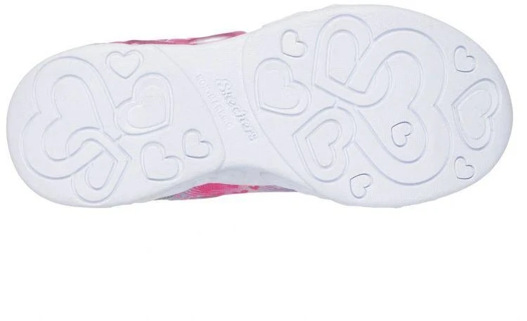 Skechers S-Lights Begalinės širdelių šviesos - Širdelės papuošalai 303261L-SMLT Sidabrinė/Įvairiaspalvė