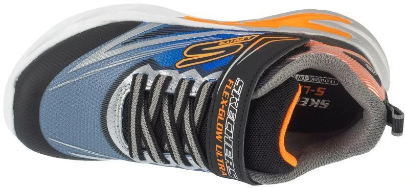 Skechers S-Lights: Flex-Glow Ultra 400139L-BKSL Pilka 27