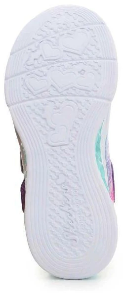 Skechers S Lights Flutter Heart Lights Jr 302315-LVMT bateliai