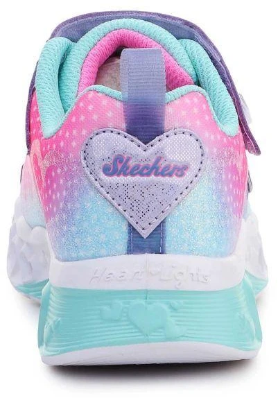 Skechers S Lights Flutter Heart Lights Jr 302315-LVMT bateliai
