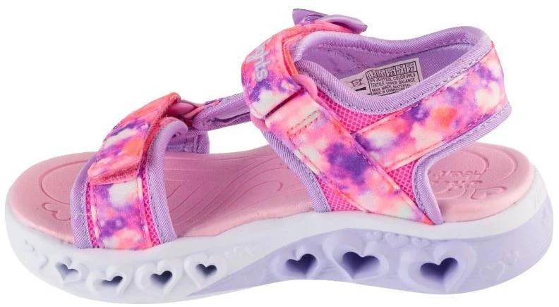 Skechers S-Lights: Flutter Hearts sandal – Blurry Love 303110L-PKLV Rožinė 29