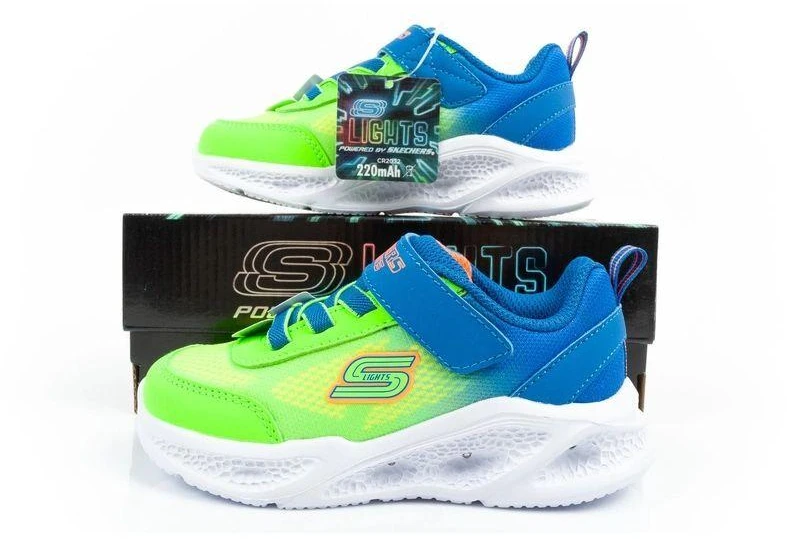 Skechers S Lights Jr 401495N/BLLM batai