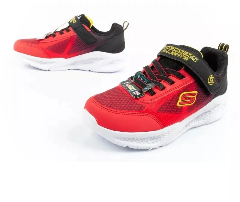 Skechers S Lights patogūs LED sportiniai batai berniukams