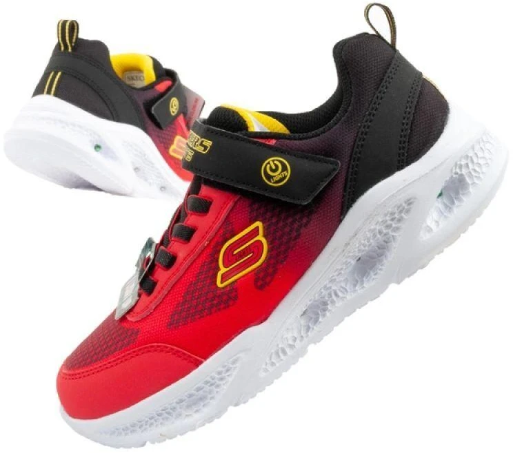 Skechers S Lights patogūs LED sportiniai batai berniukams