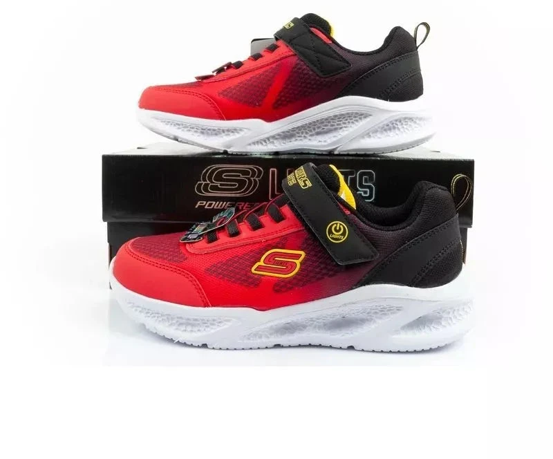 Skechers S Lights patogūs LED sportiniai batai berniukams