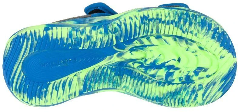 Skechers S-Lights: Sola Glow Basutės - Fusion Brights 407032L-BKBL Juoda 28