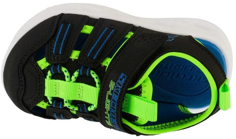 Skechers S-Lights: Sola Glow sandalai - Hyper-Coast 407033N-BKLM juoda 22