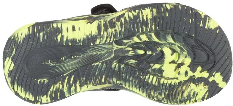Skechers S-Lights: Sola Glow Sandalas - Fusion Brights 407032L-CCBK Pilka 28