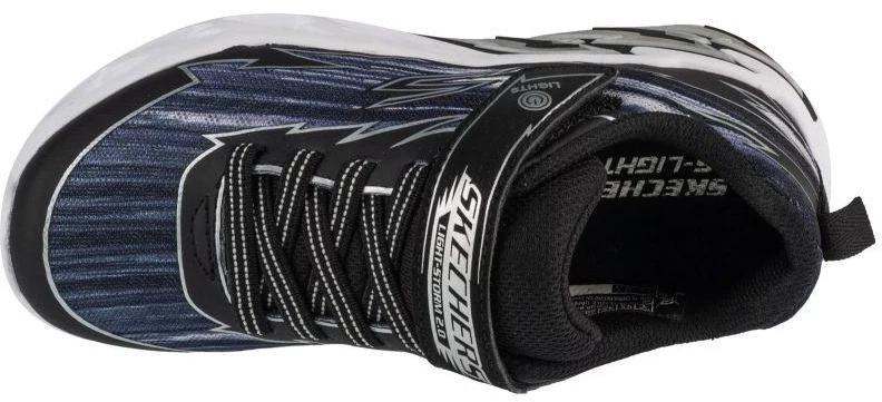 Skechers S-Lights: Šviesos audra 2.0 - Blyksnio Ryškumas 400149L-BKGY Juoda 28