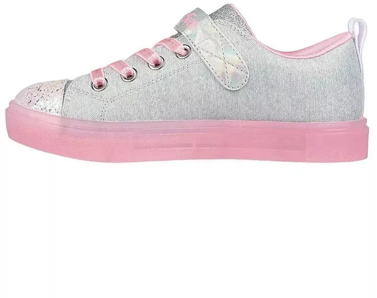 Skechers S Lights Twinkle Sparks Heather Magic Jr 314703L-GYPK batai