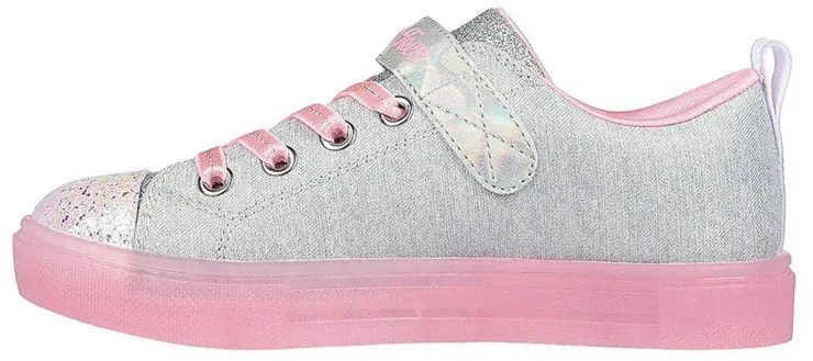 Skechers S Lights Twinkle Sparks Heather Magic Jr 314703L-GYPK batai