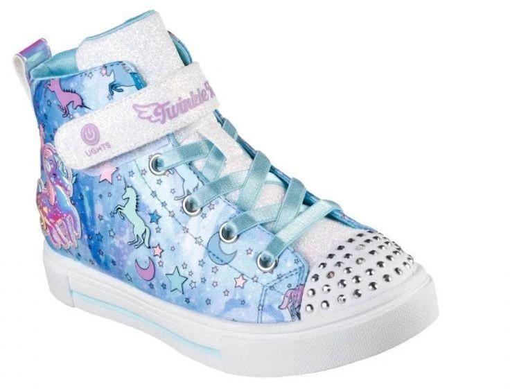 Skechers S Lights Twinkle Sparks Unicorn Daydream Jr 314800L-BLMT batai