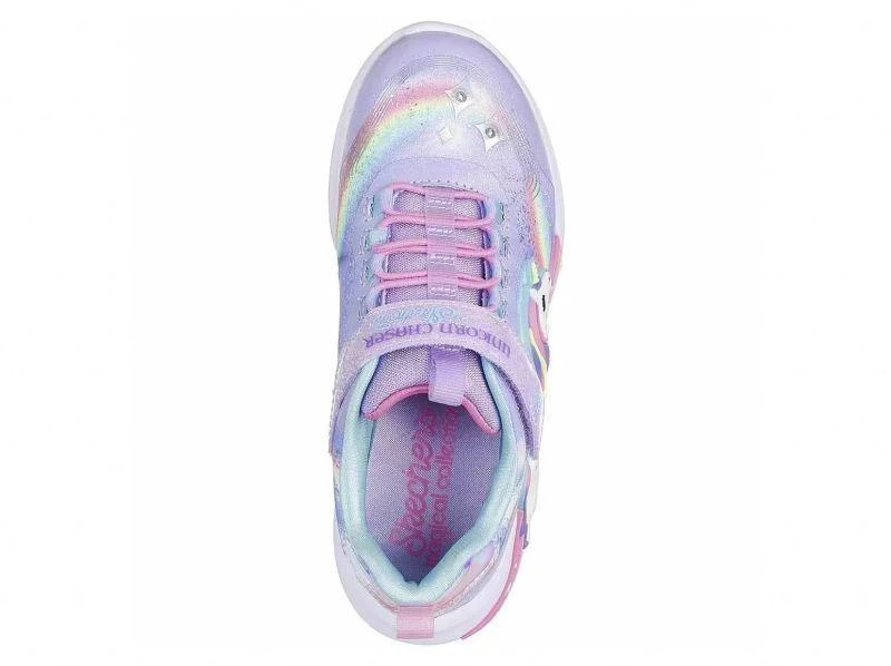 Skechers S Lights - Unicorn Chaser 302298L-LVMT Levandų/Multi