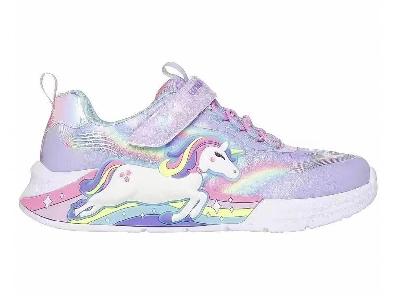 Skechers S Lights - Unicorn Chaser 302298L-LVMT Levandų/Multi