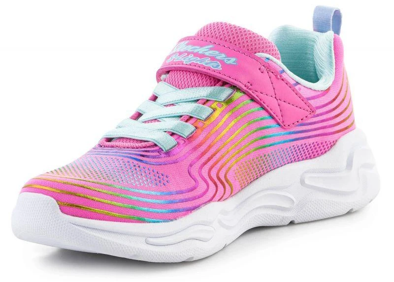 Skechers S-Lights Wavy Beams Jr 302338L-PKMT batai