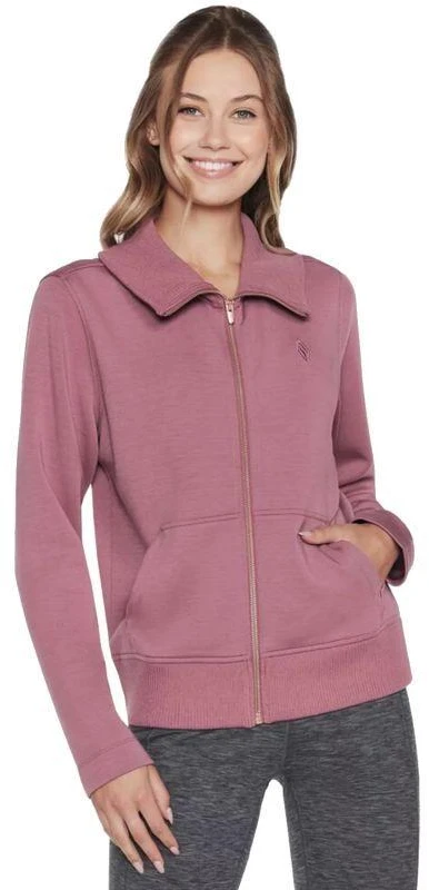 Skechers Skechcloud striukė be gobtuvo WJA288-DKMV Violetinė L