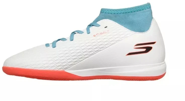 Skechers SKX_2 vaikiški futbolo bateliai balti 252170L