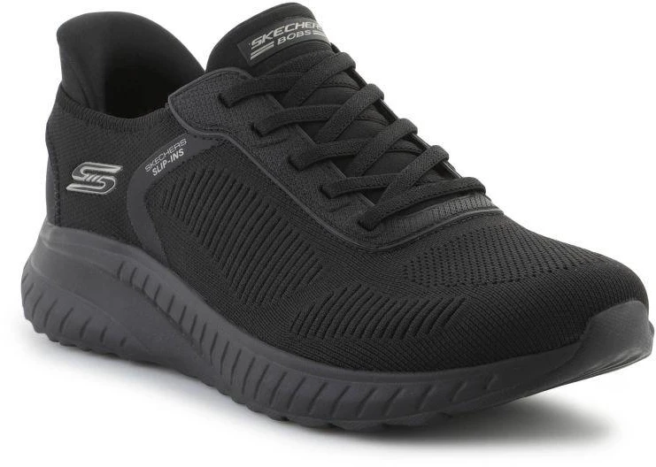 Skechers Slip-Ins BOBS Sport Squad Chaos - Dabartinė Mūza 117497-BBK Juoda