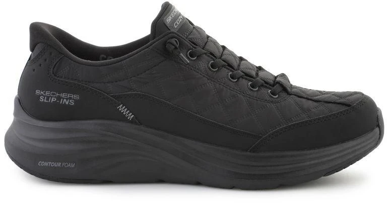 Skechers Slip-Ins: Contour Foam - Cozy 232619-BBK Juoda