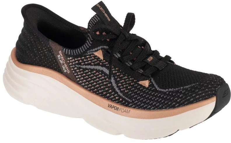 Skechers Slip-Ins: D'lux Vapor - Vakaro Švytėjimas 150584-BKRG Juoda 35.5