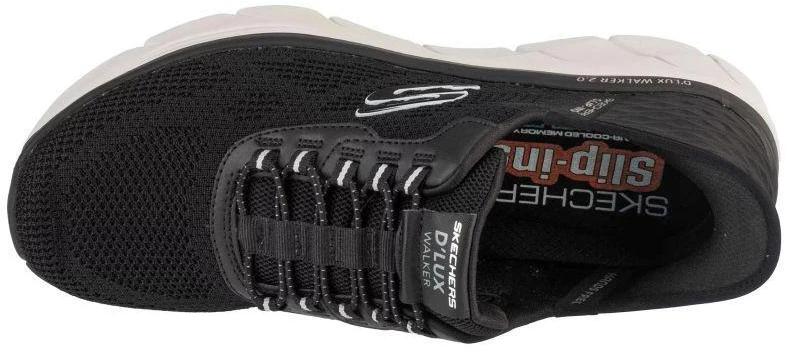 Skechers Slip-ins: D'Lux Walker 2.0 - Rezinate 232446-BKGY Juoda 41