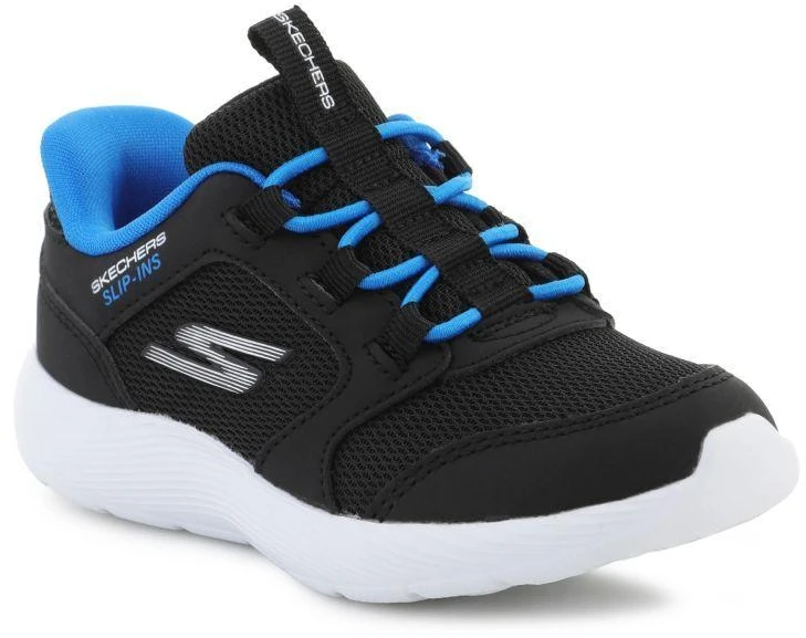 Skechers Slip-Ins Dyna-Lite-Turbo - Žvalūs bičiuliai 403904N-BKRY Juoda karališka