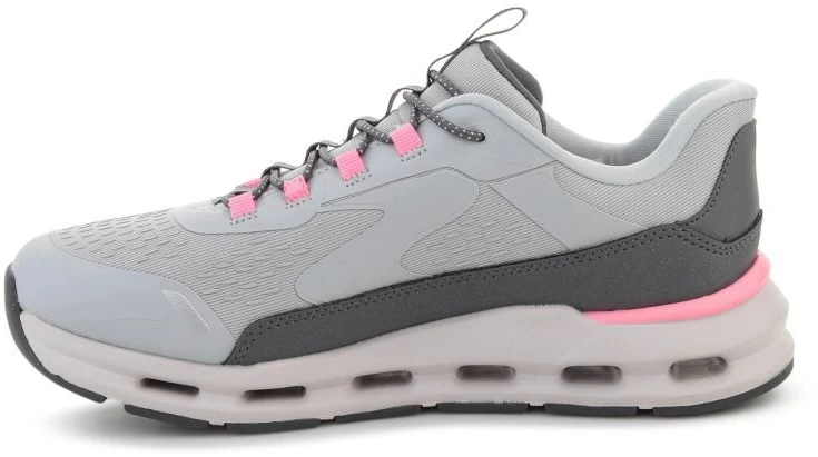Skechers Slip-ins Glide-Step Vista Lane vaikiški bateliai, pilkai rožiniai