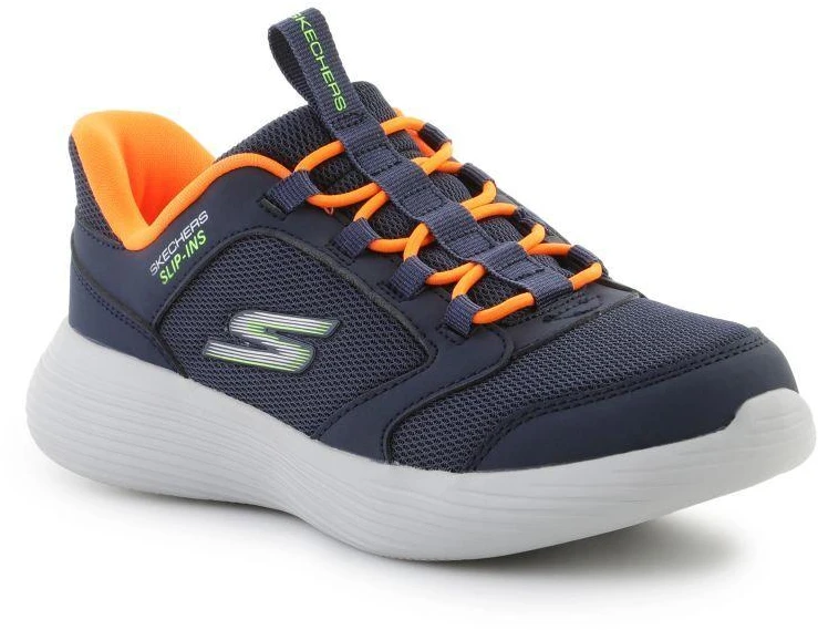 Skechers Slip-ins: GO RUN 400 V.2 - Turbo-Brisk 403899L-NVOR NAVY/Oranžinis