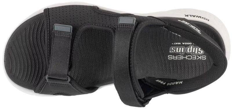 Skechers Slip-Ins: Go Walk Flex Basutės - Lengva įsispirti 229210-BKGY Juodos 42