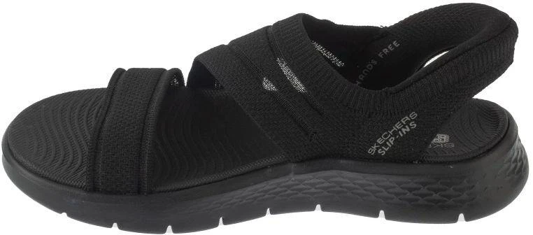 Skechers Slip-Ins: Go Walk Flex Sandalai - Patrauklūs 141482-BBK Juodi 36