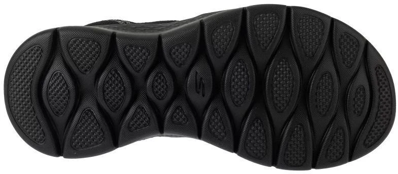 Skechers Slip-Ins: Go Walk Flex Sandalai - Patrauklūs 141482-BBK Juodi 36