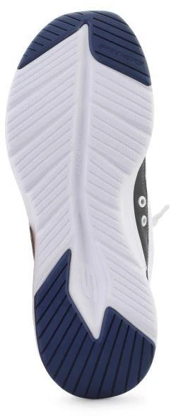 Skechers Slip-ins: Kontūrinis putplastis - Jaukus prigludimas 232619-WNV Balti/Tamsiai mėlyni