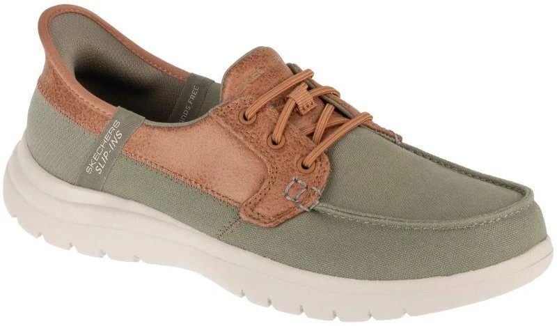 Skechers Slip-Ins: On-The-Go Flex - Palmilla 136536-OLV Žalios 36