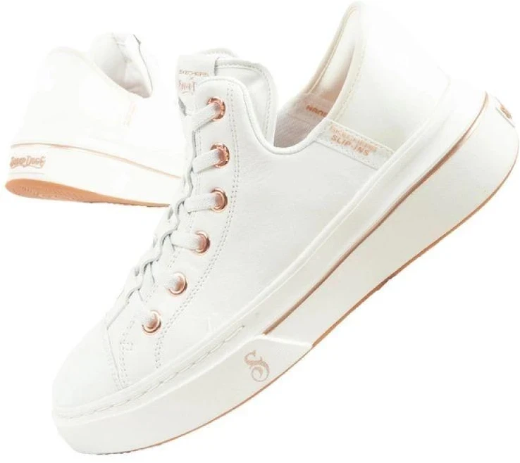 Skechers Snoop One-OG Leather Slip-Ins W 186001/WHT batai