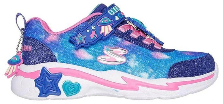 Skechers Snuggle Sneaks Skech Squad 302214L-NVMT Navy/Multi