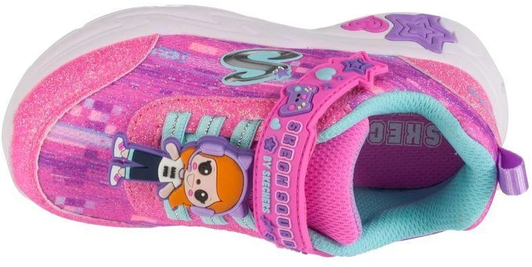 Skechers Snuggle Sneaks - Skech Squad 302214N-PKMT Rožiniai 23