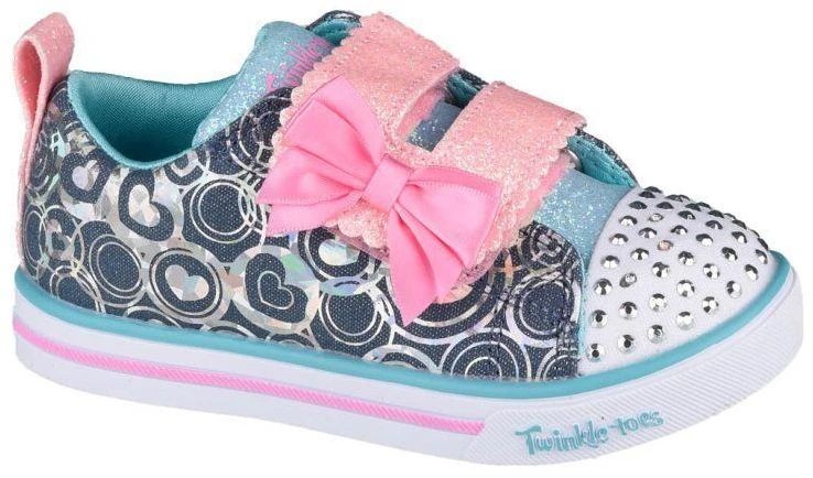 Skechers Sparkle Lite-Lil Heartsland Jr 314754N-DMLT batukai