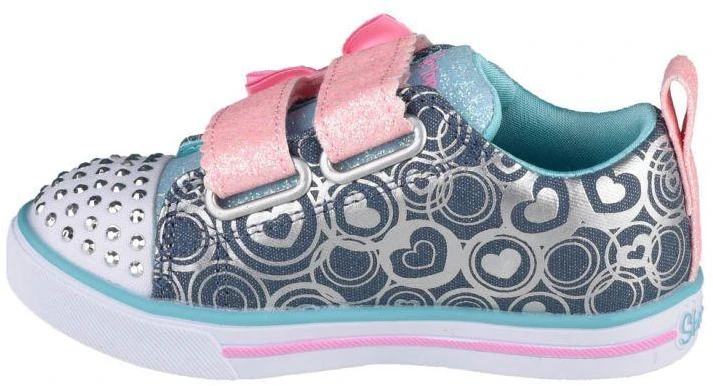 Skechers Sparkle Lite-Lil Heartsland Jr 314754N-DMLT batukai