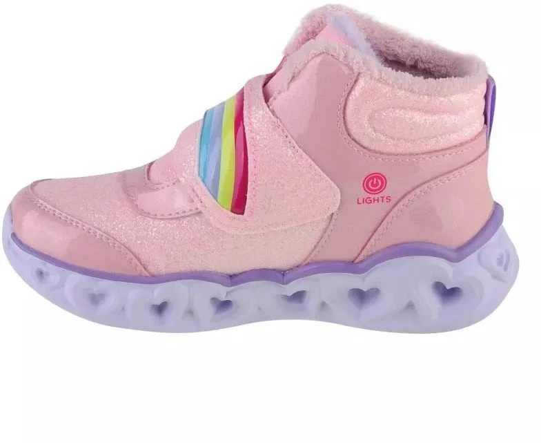 Skechers Spindinčios širdelės - Žėrinčios vaivorykštės vaikiški 302669L-PKLV batai